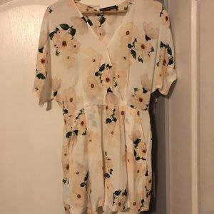 Dynamite Floral Romper